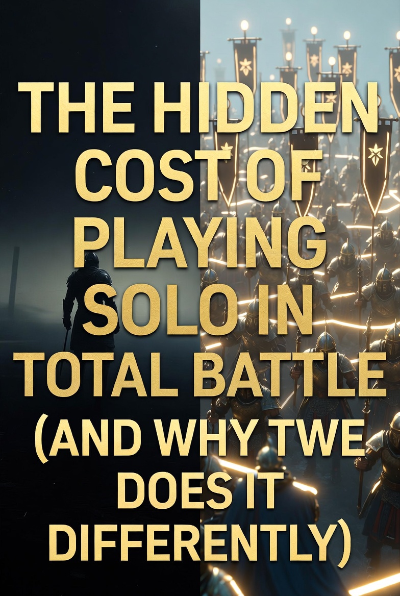 The Hidden Cost of Playing Solo in Total Battle (And Why TWE Does It Differently)